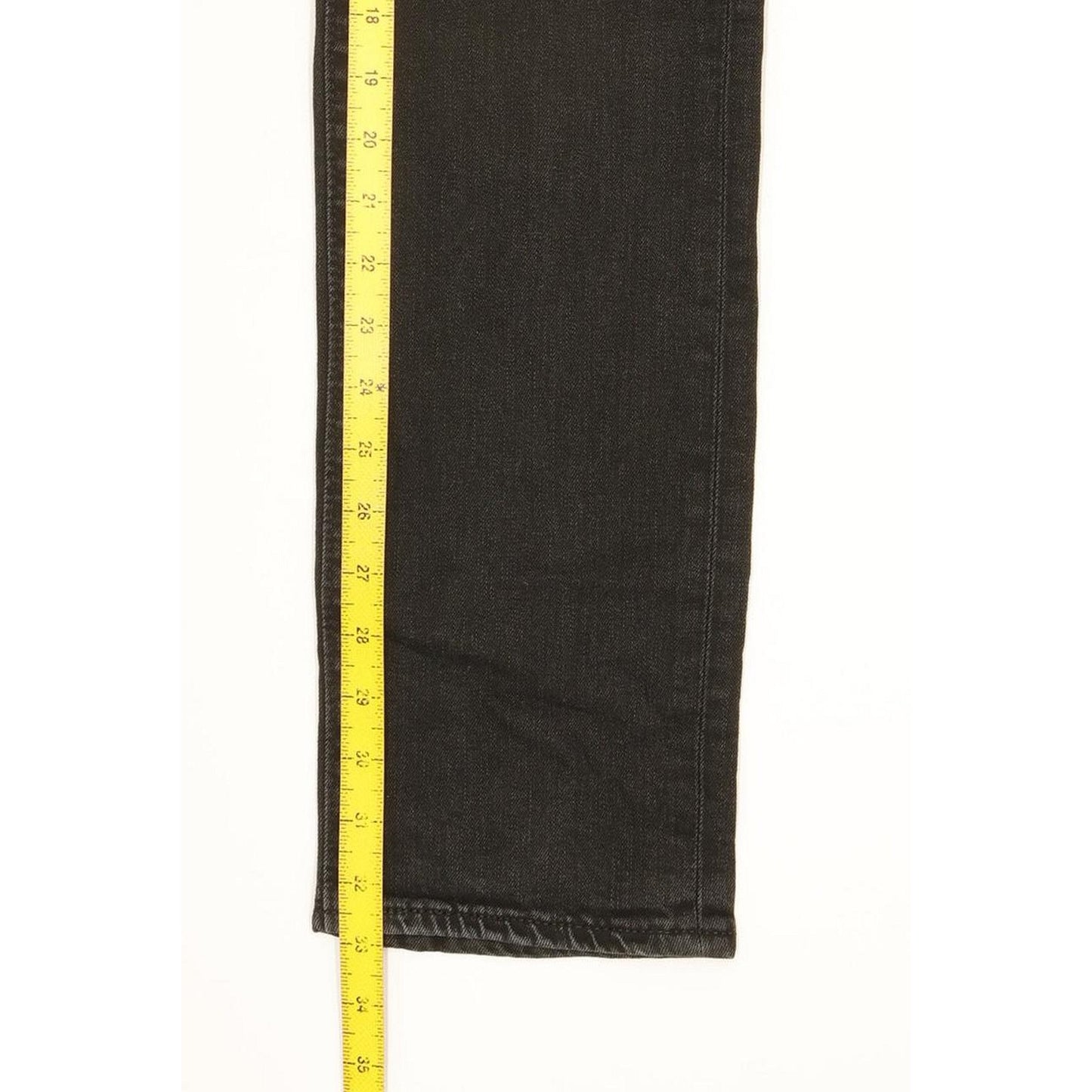 Levi's 511 Men Black Straight Slim Stretch Jeans W32 L33