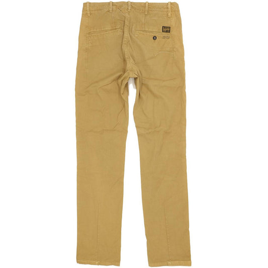 G-Star Bronson Women Beige Tapered Slim Chino Stretch Jeans W29 L34