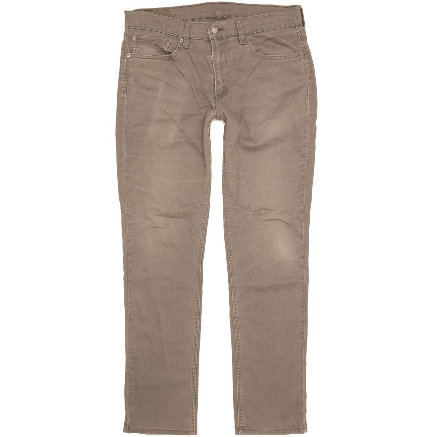 Levi's 511 Men Grey Straight Slim Stretch Jeans W34 L33