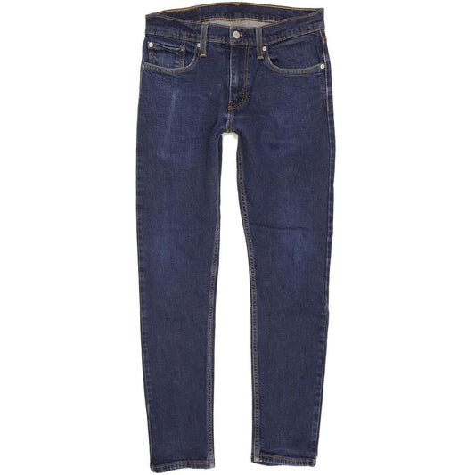 Levi's 512 Men Blue Tapered Slim Stretch Jeans W31 L30