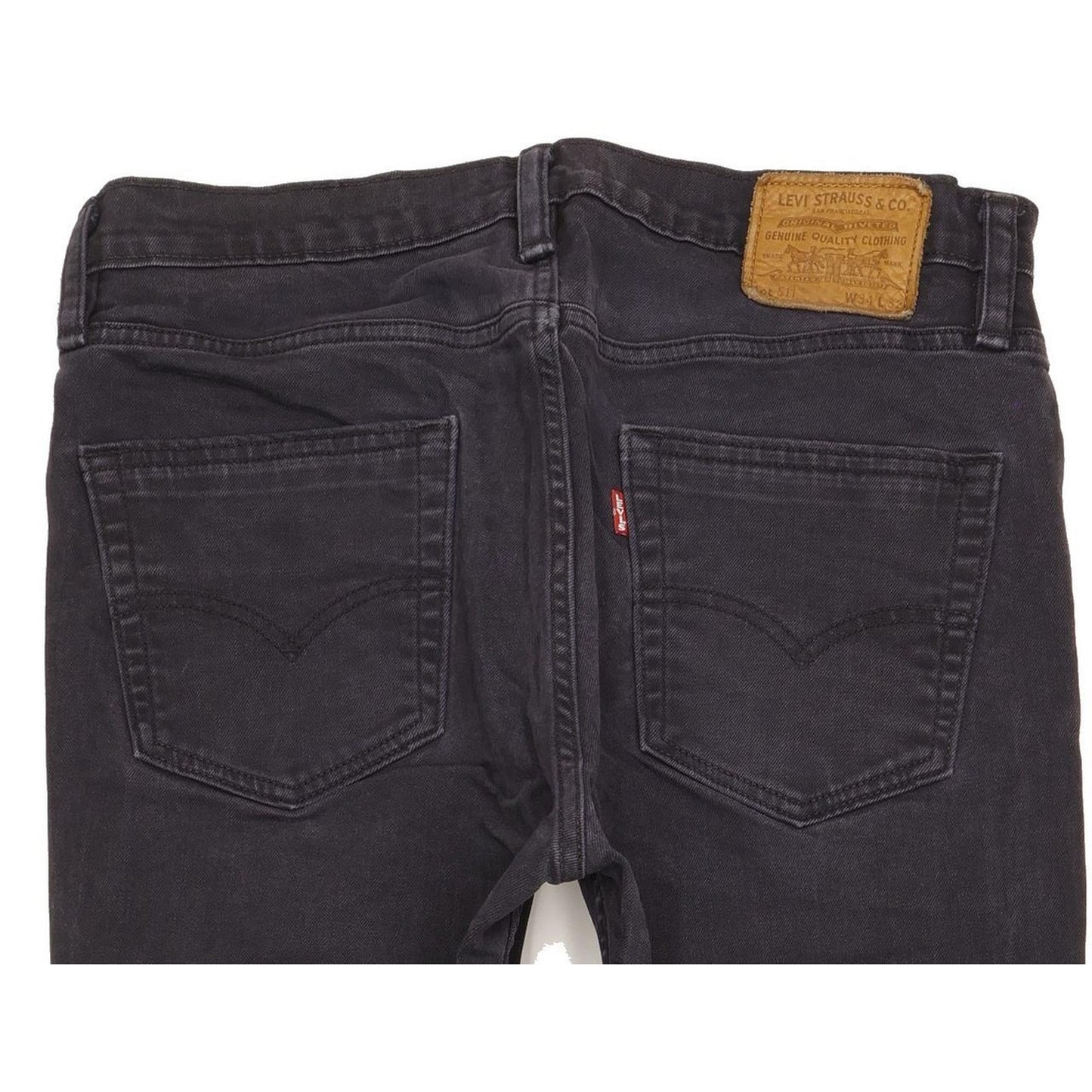 Levi's 511 Men Navy Straight Slim Jeans W34 L31