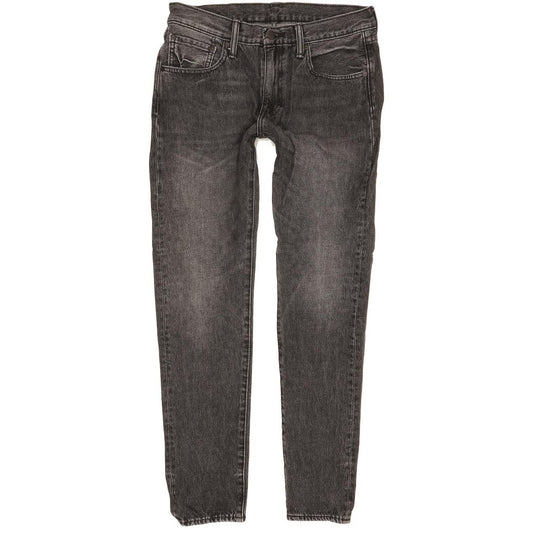 Levi's 512 Men Black Tapered Slim Stretch Jeans W31 L31
