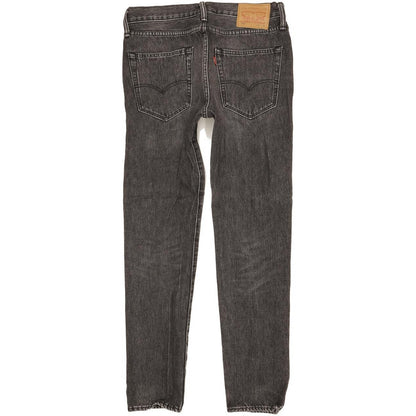 Levi's 512 Men Black Tapered Slim Stretch Jeans W31 L31
