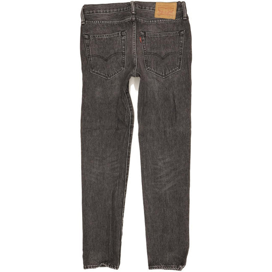 Levi's 512 Men Black Tapered Slim Stretch Jeans W31 L31
