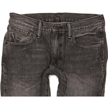 Levi's 512 Men Black Tapered Slim Stretch Jeans W31 L31