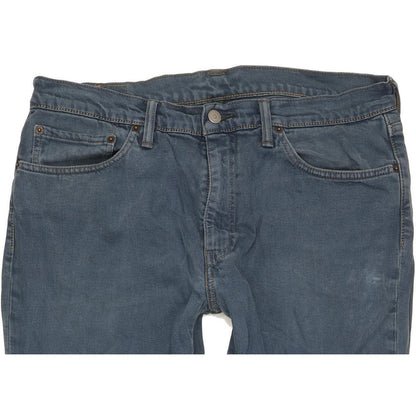 Levi's 511 Men Blue Straight Slim Stretch Jeans W36 L32