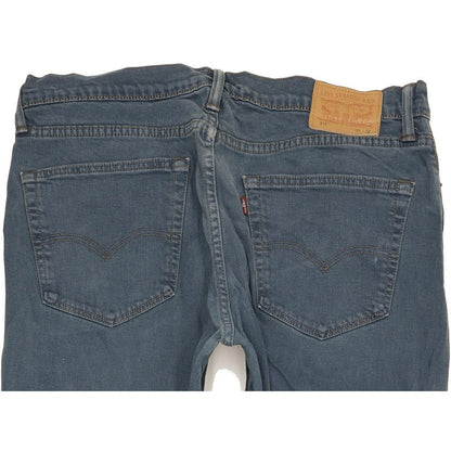 Levi's 511 Men Blue Straight Slim Stretch Jeans W36 L32
