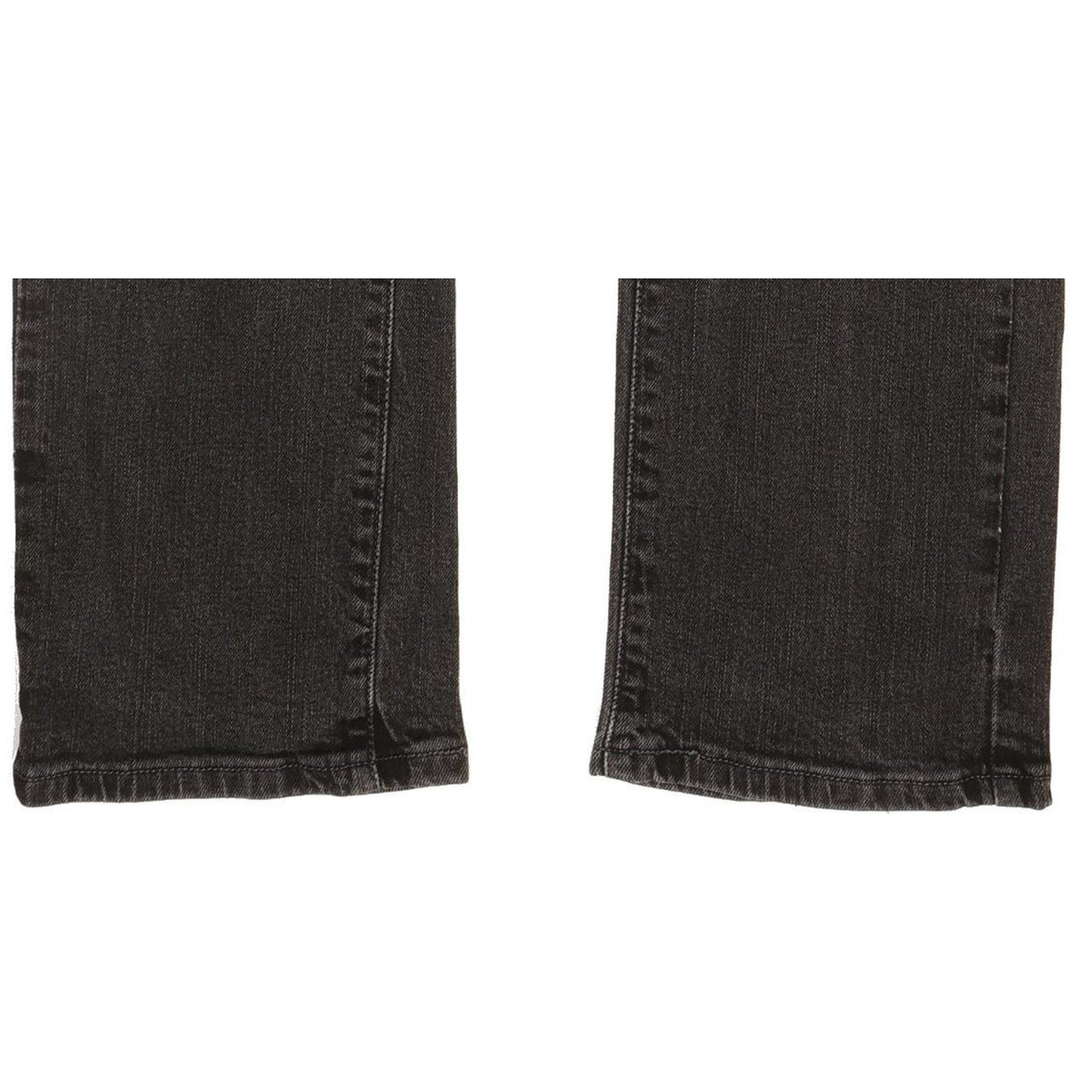 Levi's 504 Tilted Women Black Straight Slim Stretch Jeans W32 L8