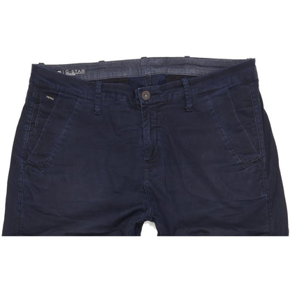 G-Star Bronson Treiner Navy Tapered Loose Boyfriend Stretch Jeans High Waisted W30 L33
