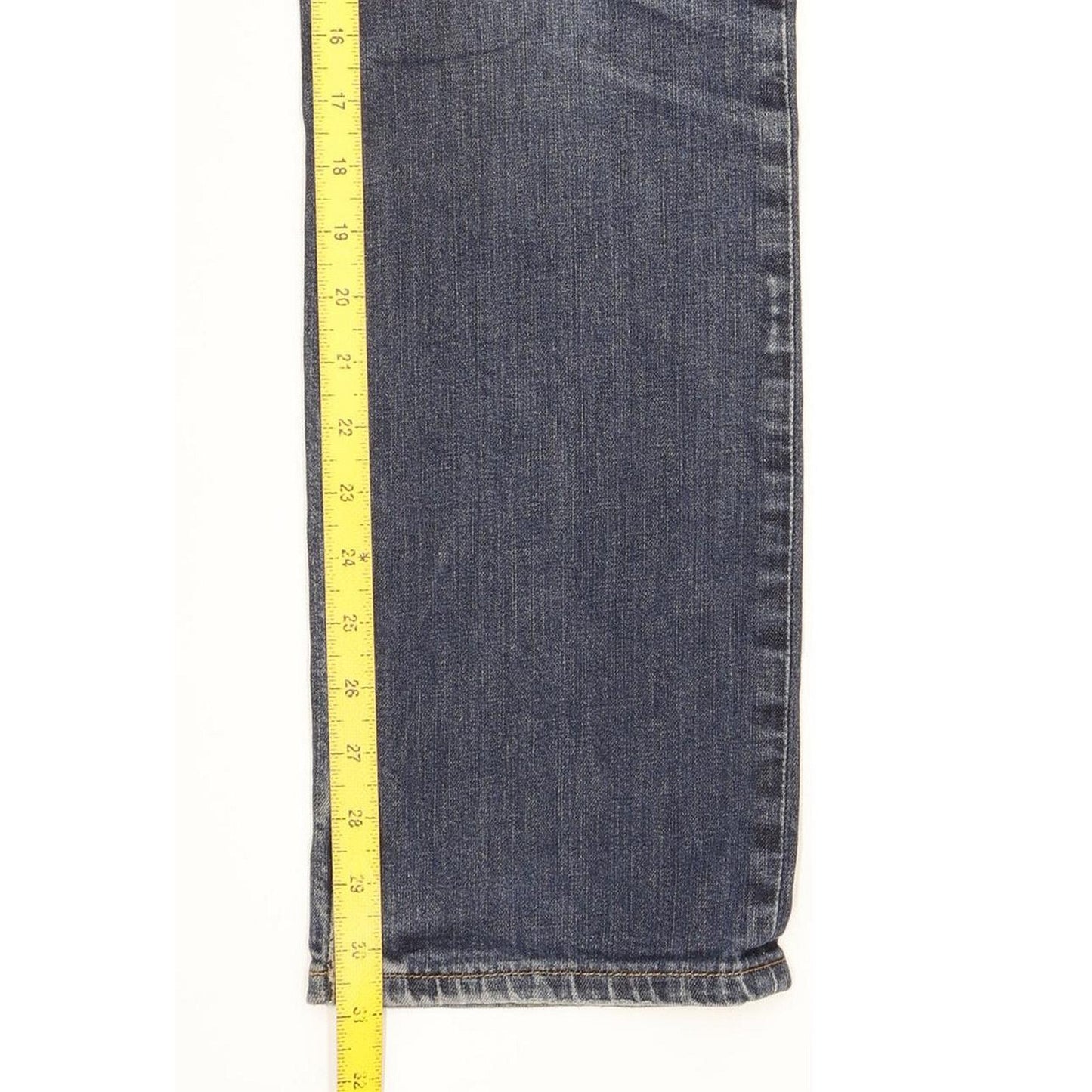 Levi's 528 Women Blue Straight Slim Stretch Jeans W32 L31