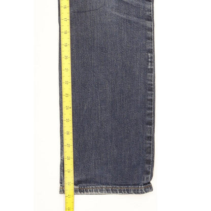 Levi's 528 Women Blue Straight Slim Stretch Jeans W32 L31