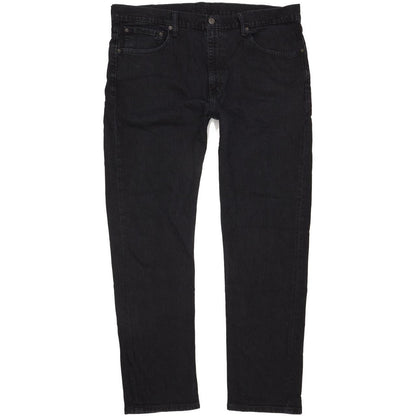 Levi's 508 Men Black Straight Slim Stretch Jeans W37 L32