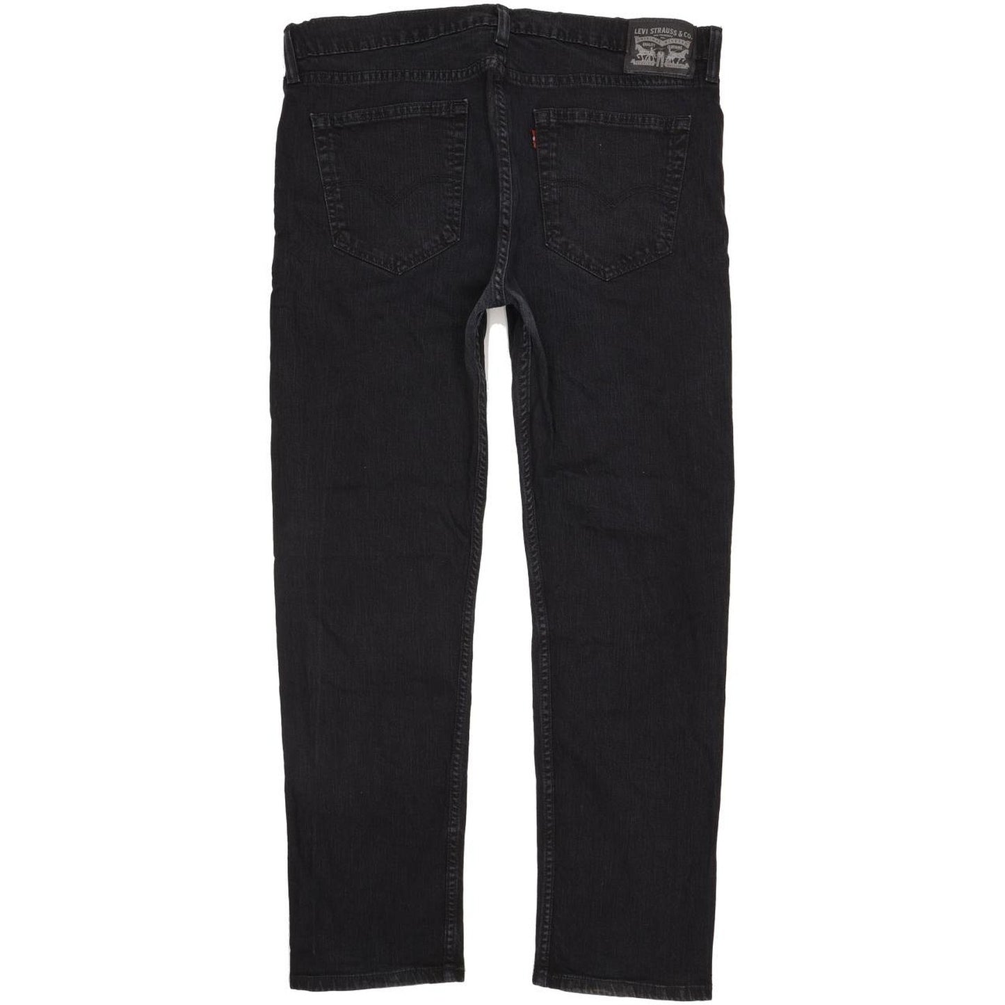 Levi's 508 Men Black Straight Slim Stretch Jeans W37 L32