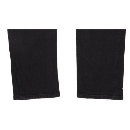 Levi's 508 Men Black Straight Slim Stretch Jeans W37 L32
