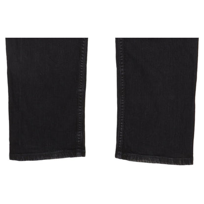 Levi's 508 Men Black Straight Slim Stretch Jeans W37 L32