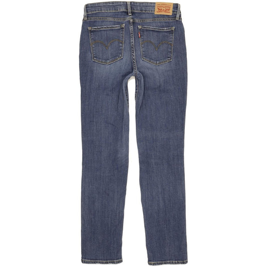 Levi's 712 Women Blue Skinny Slim Stretch Jeans W28 L29