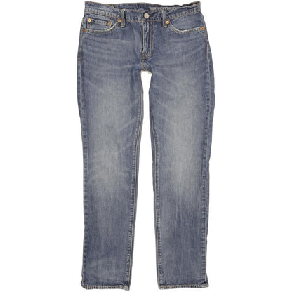 Levi's 511 Men Blue Straight Slim Stretch Jeans W30 L30
