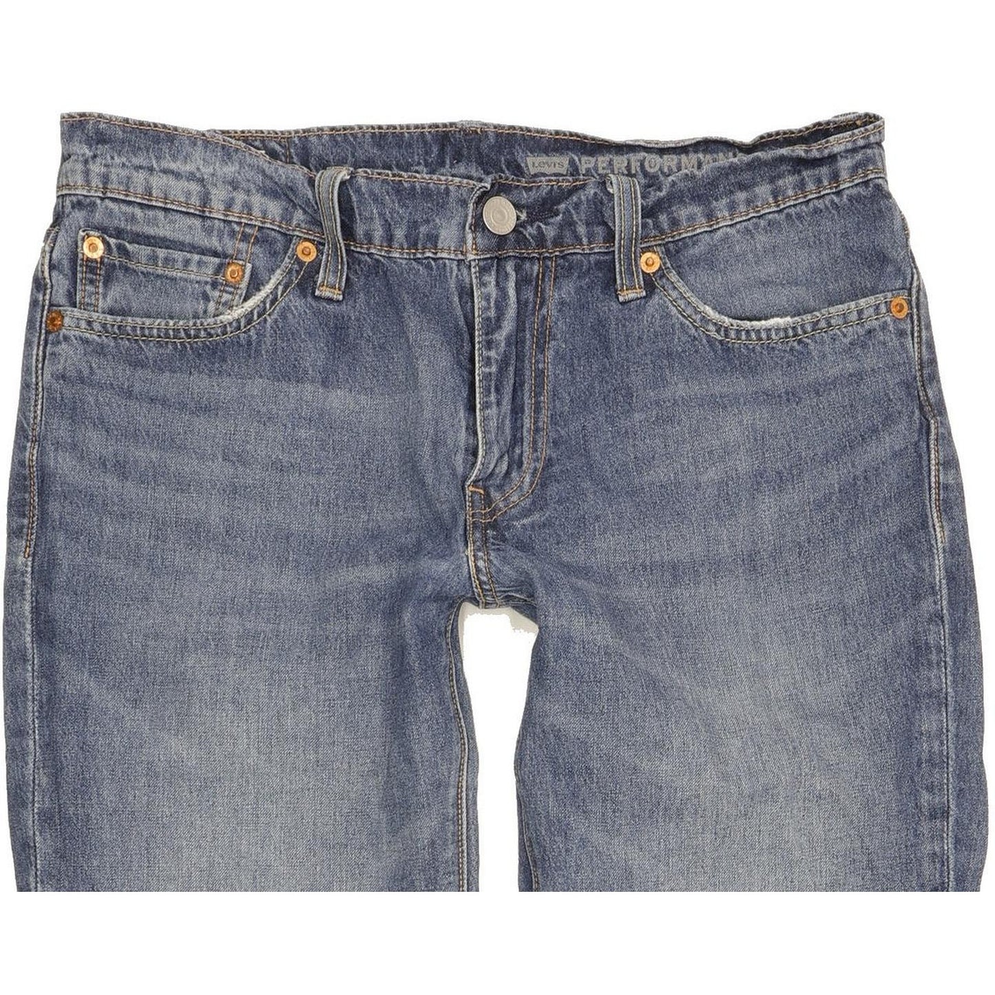 Levi's 511 Men Blue Straight Slim Stretch Jeans W30 L30