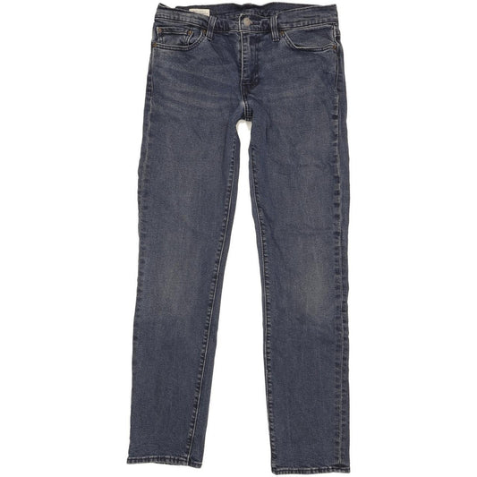 Levi's 511 Men Blue Straight Slim Stretch Jeans W30 L31