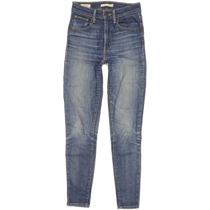 Levi's Mile Women Blue Skinny Slim Stretch Jeans W25 L28