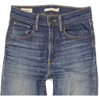 Levi's Mile Women Blue Skinny Slim Stretch Jeans W25 L28