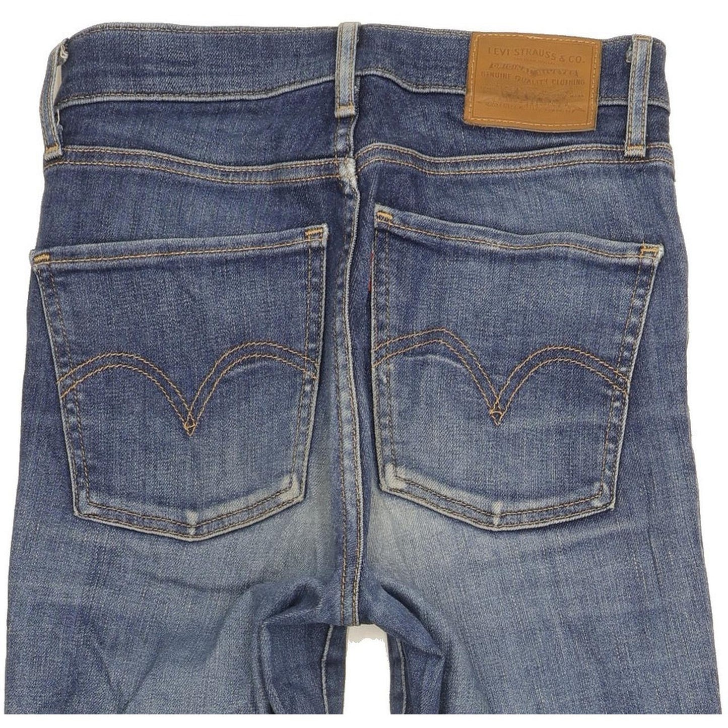 Levi's Mile Women Blue Skinny Slim Stretch Jeans W25 L28