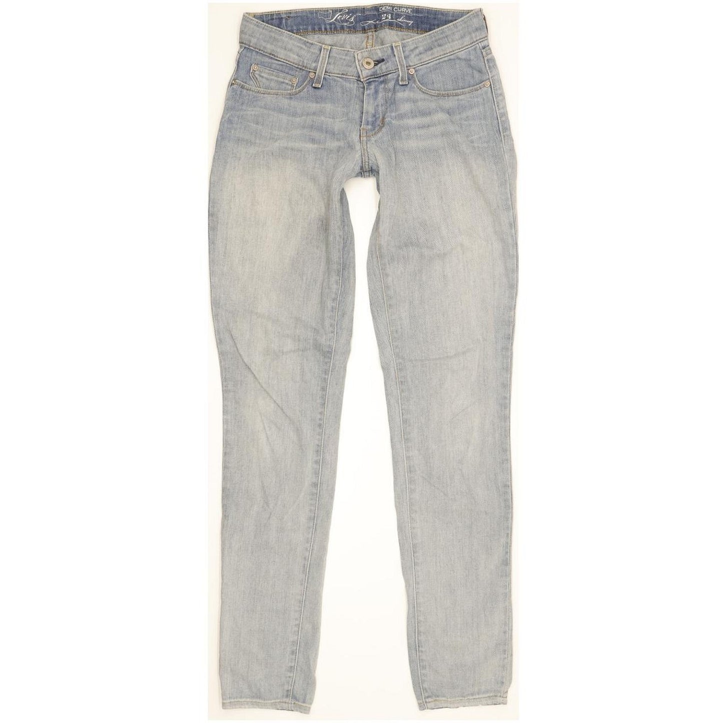 Levi's Demi Curve Women Blue Skinny Slim Stretch Jeans W24 L31
