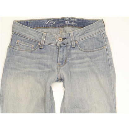 Levi's Demi Curve Women Blue Skinny Slim Stretch Jeans W24 L31