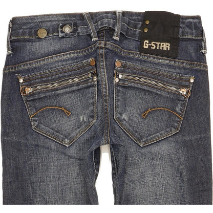G-Star Corvet Women Blue Skinny Slim Stretch Jeans W25 L29