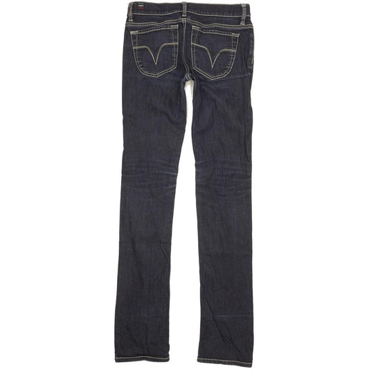 Diesel Liv Women Blue Straight Slim Stretch Jeans W27 L34