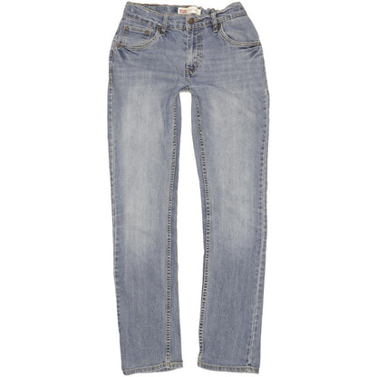 Levi's 511 Kids Blue Straight Slim Jeans W28 L31