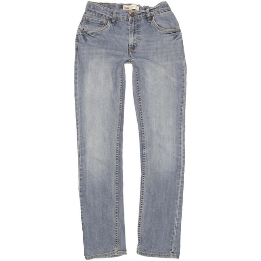 Levi's 511 Kids Blue Straight Slim Jeans W28 L31
