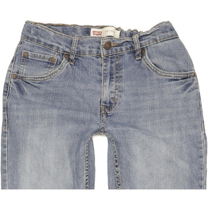 Levi's 511 Kids Blue Straight Slim Jeans W28 L31
