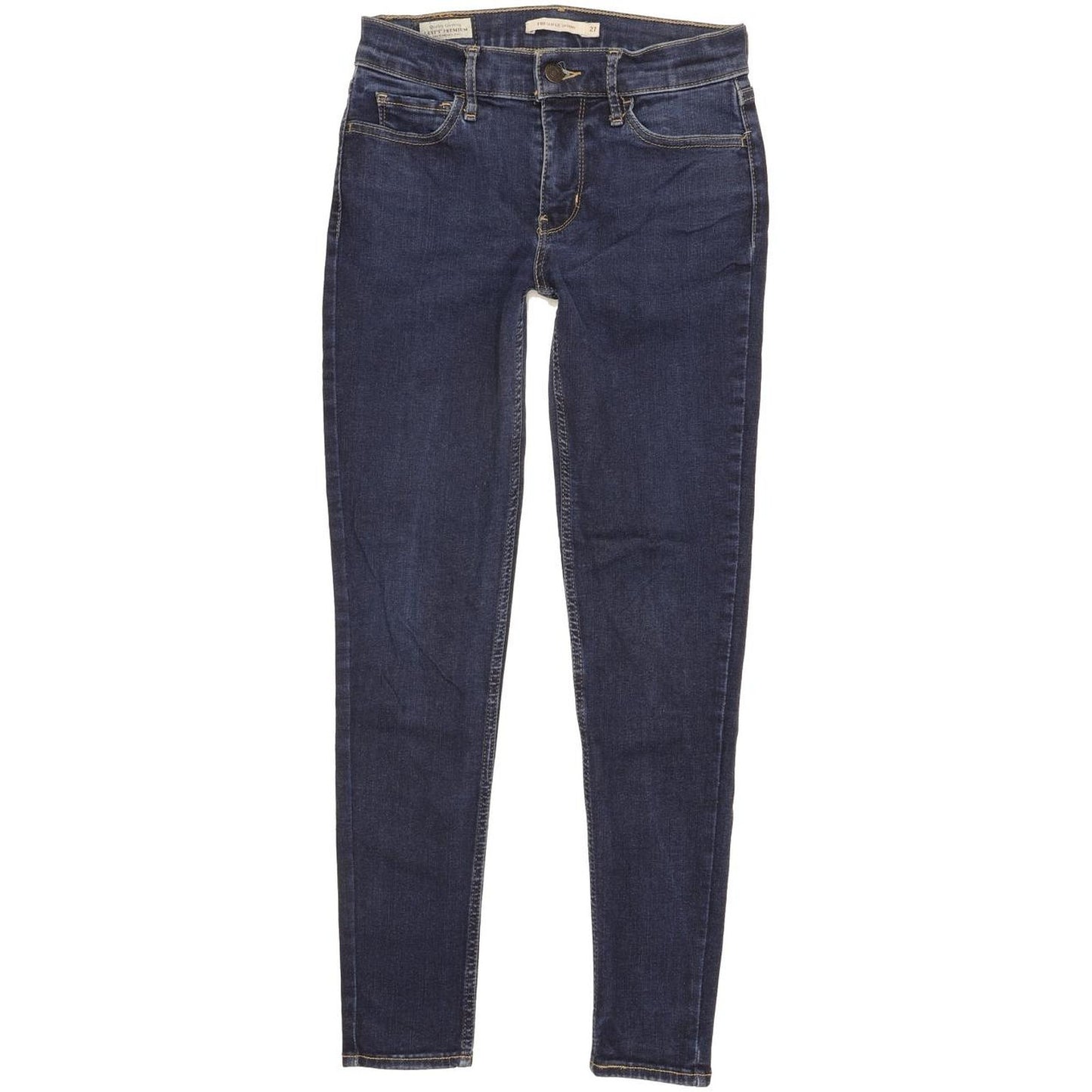 Levi's 710 Super Women Blue Skinny Slim Stretch Jeans W27 L27