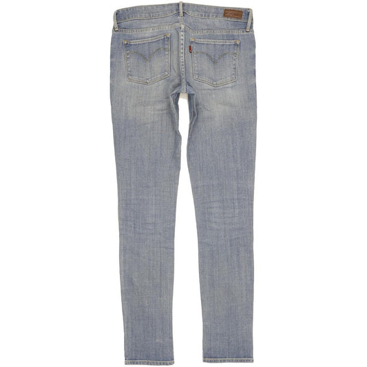 Levi's Slight Curve Women Blue Skinny Slim Stretch Jeans W29 L33