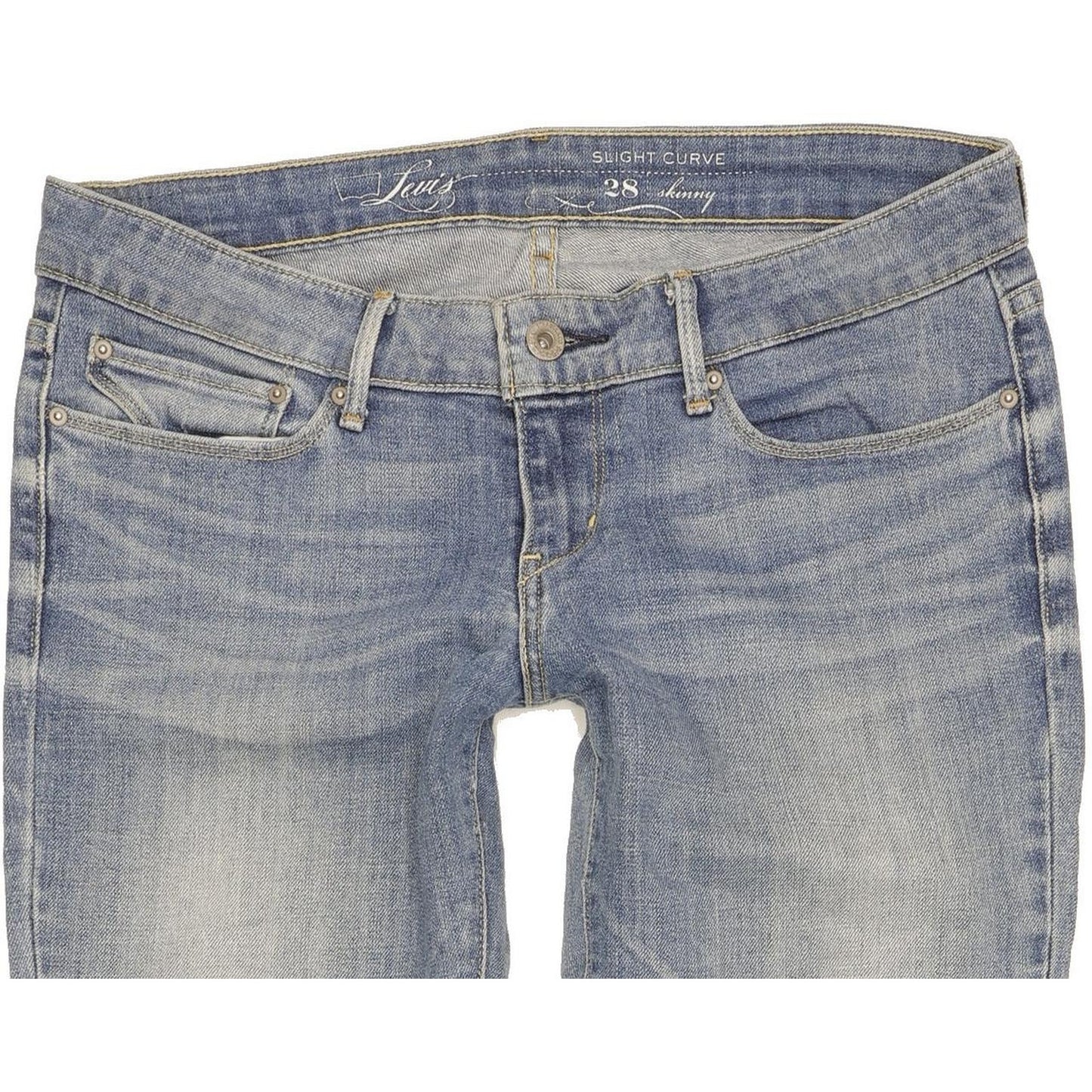 Levi's Slight Curve Women Blue Skinny Slim Stretch Jeans W29 L33
