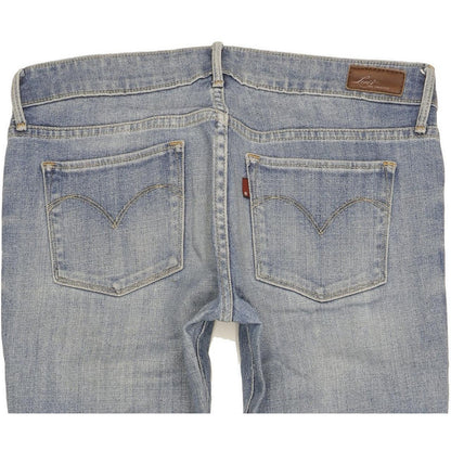 Levi's Slight Curve Women Blue Skinny Slim Stretch Jeans W29 L33
