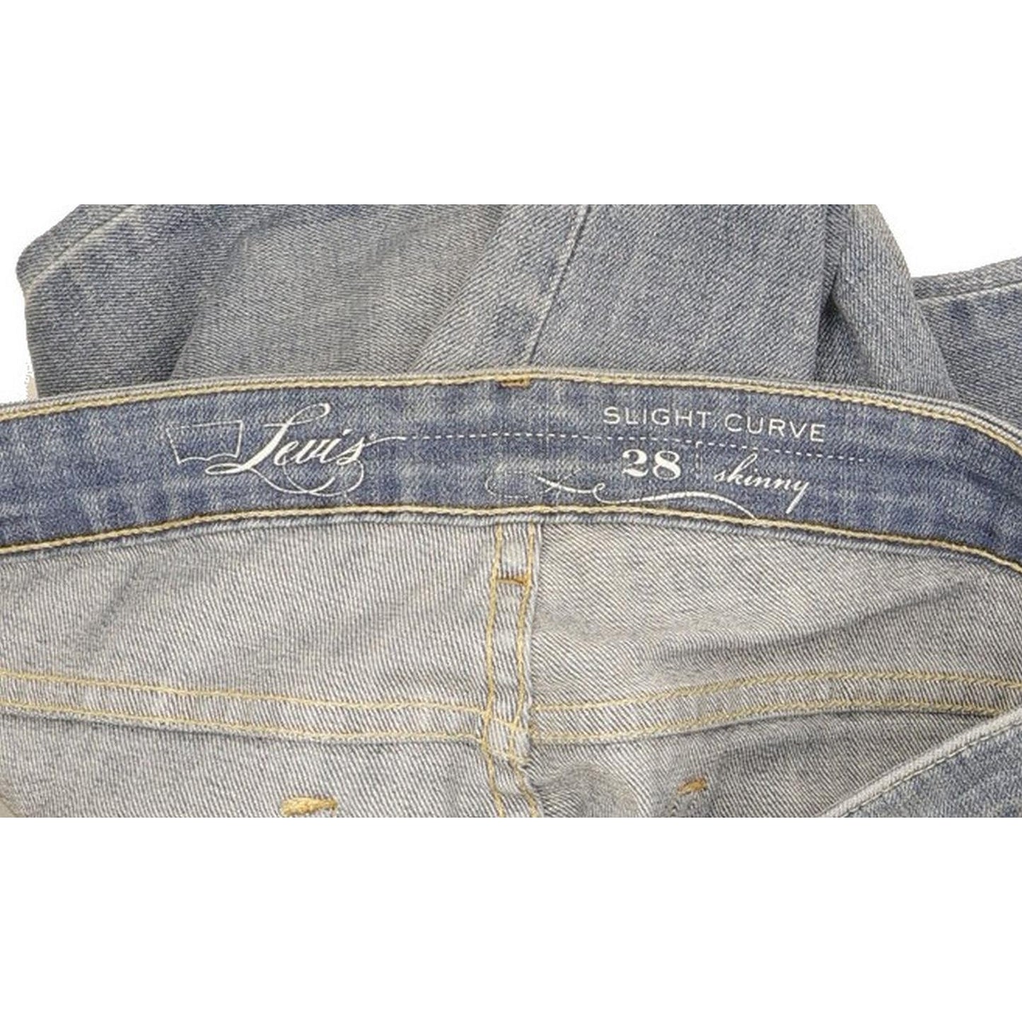 Levi's Slight Curve Women Blue Skinny Slim Stretch Jeans W29 L33