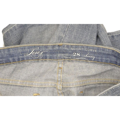 Levi's Slight Curve Women Blue Skinny Slim Stretch Jeans W29 L33