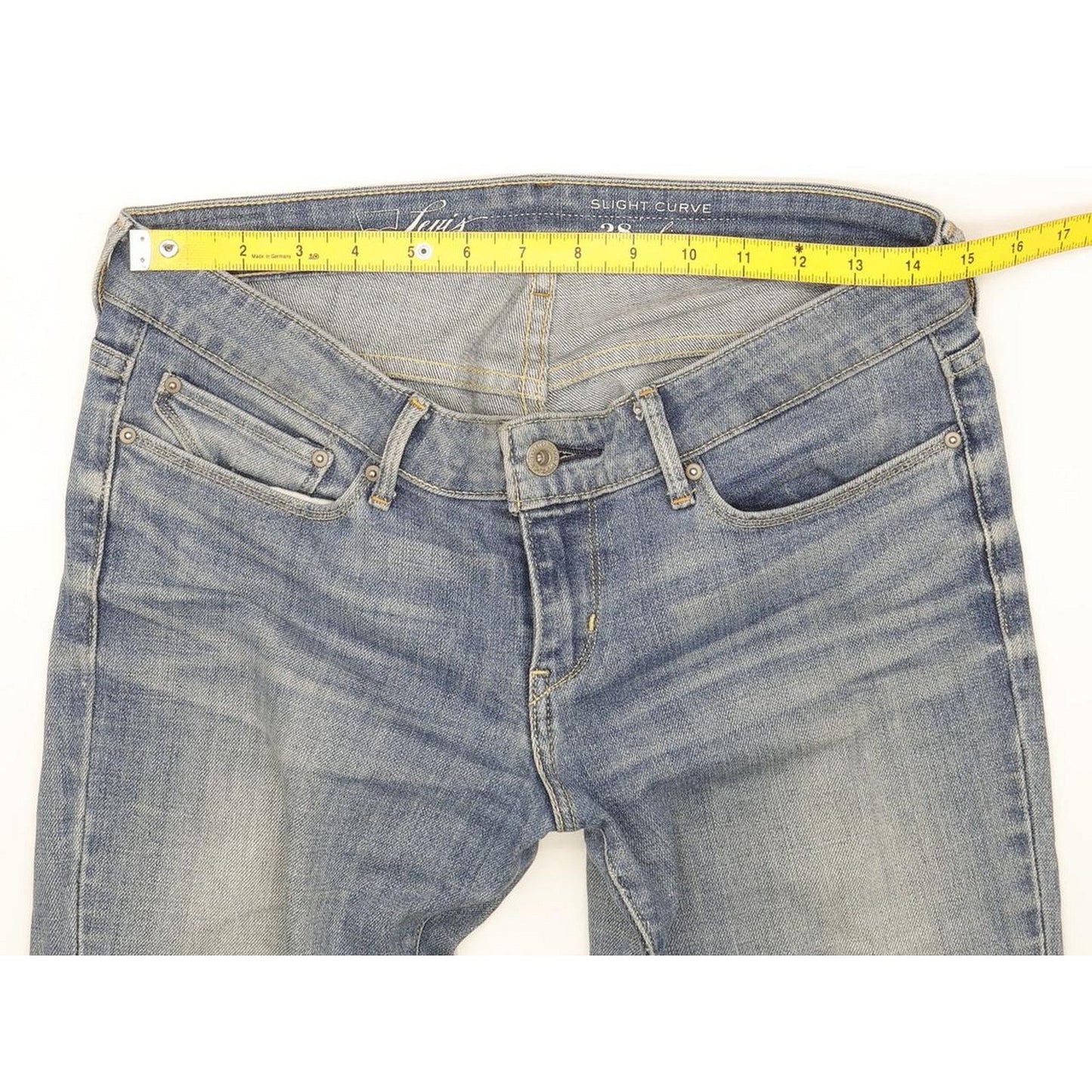 Levi's Slight Curve Women Blue Skinny Slim Stretch Jeans W29 L33