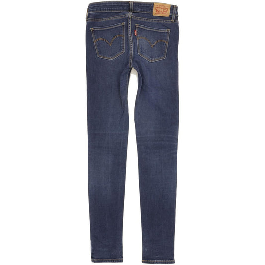 Levi's 711 Women Blue Skinny Slim Jeans W27 L31
