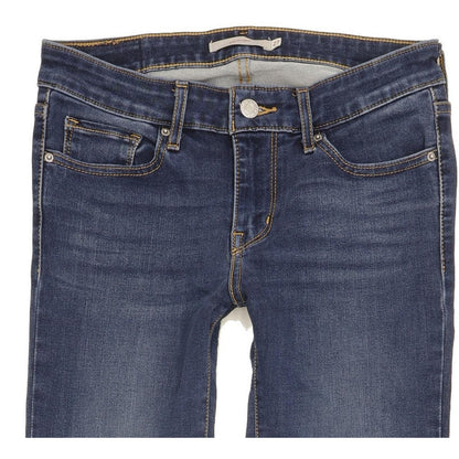 Levi's 711 Women Blue Skinny Slim Jeans W27 L31