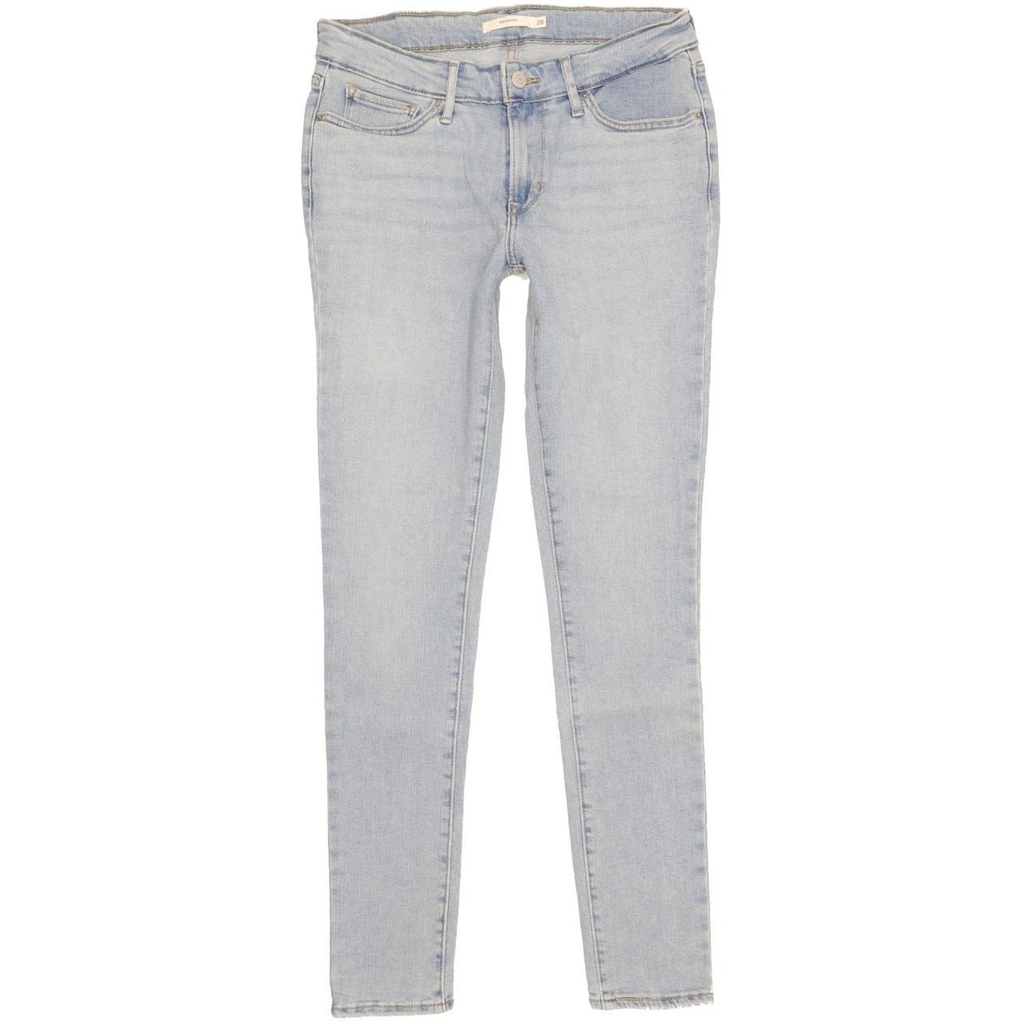 Levi's 711 Women Blue Skinny Slim Stretch Jeans W28 L30