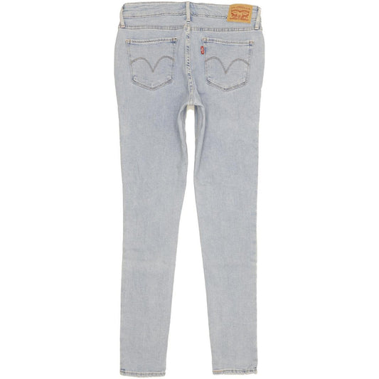 Levi's 711 Women Blue Skinny Slim Stretch Jeans W28 L30
