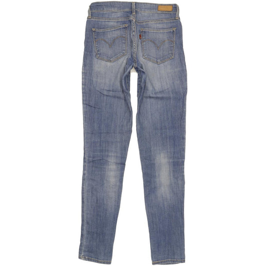 Levi's Demi Curve Women Blue Skinny Slim Stretch Jeans W26 L33