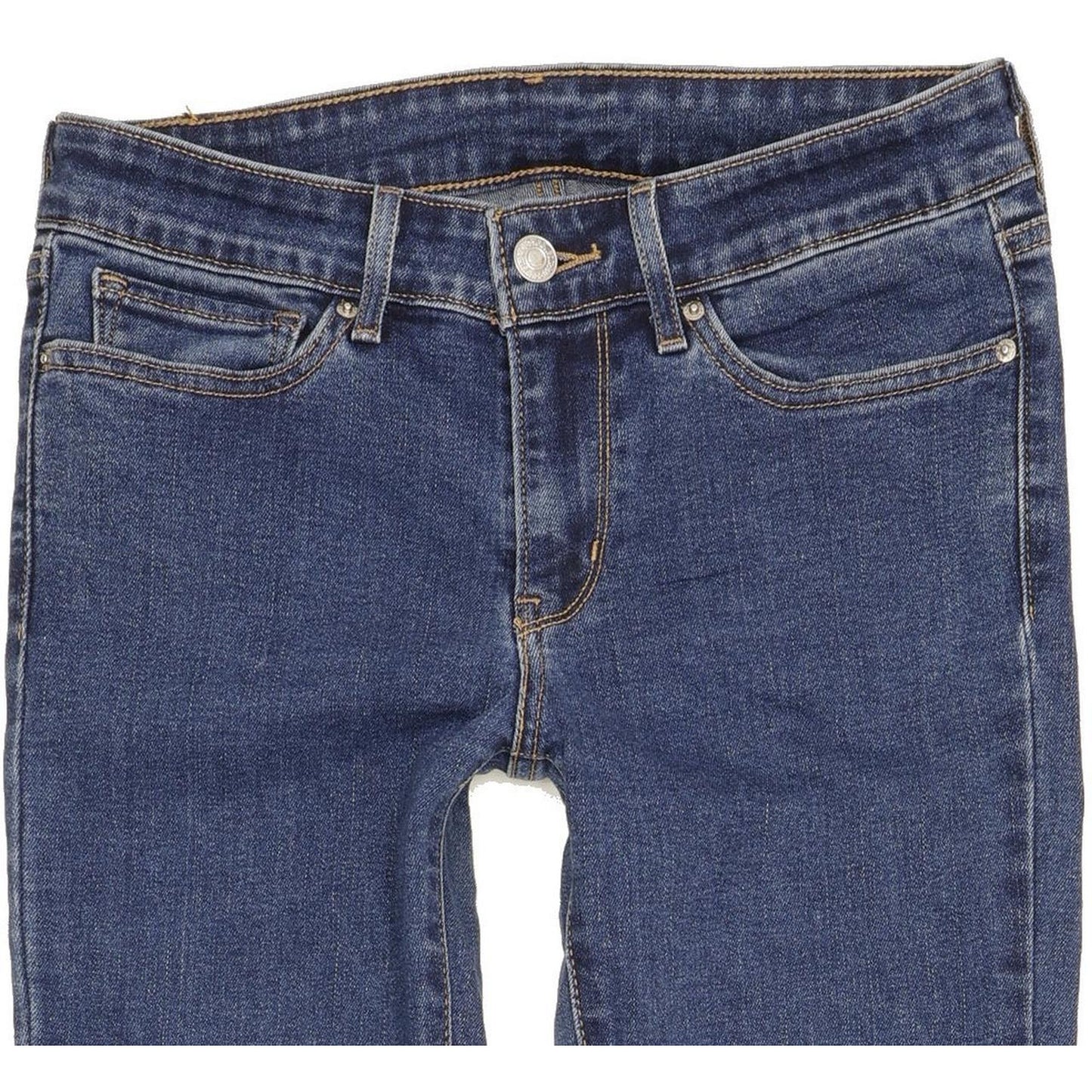 Levi's Women Blue Skinny Slim Stretch Jeans W27 L32