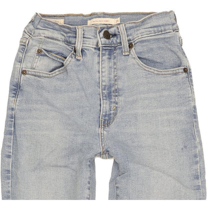 Levi's Retro Women Blue Skinny Slim Stretch Jeans W25 L28