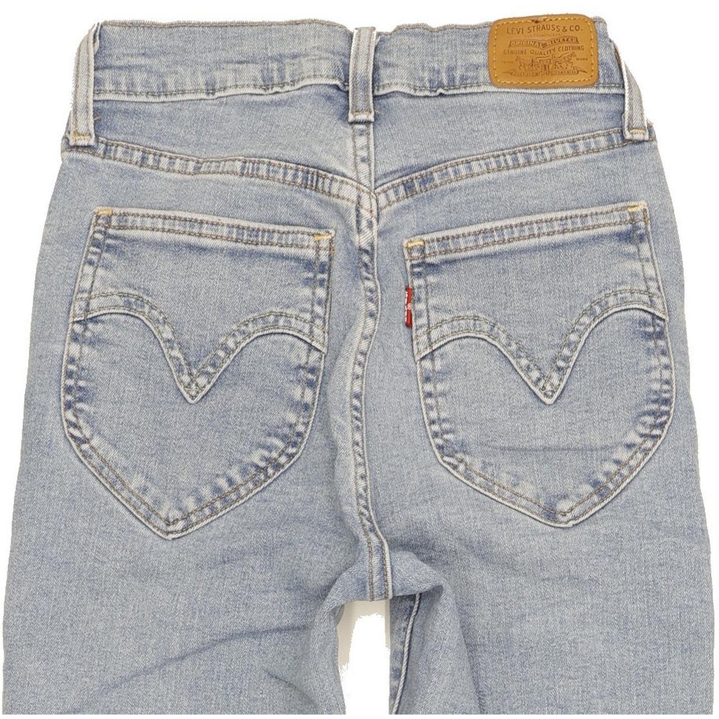 Levi's Retro Women Blue Skinny Slim Stretch Jeans W25 L28