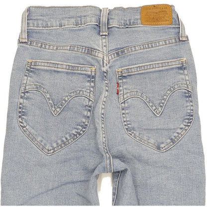 Levi's Retro Women Blue Skinny Slim Stretch Jeans W25 L28