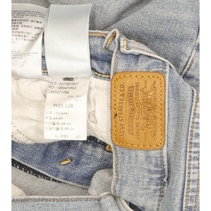 Levi's Retro Women Blue Skinny Slim Stretch Jeans W25 L28
